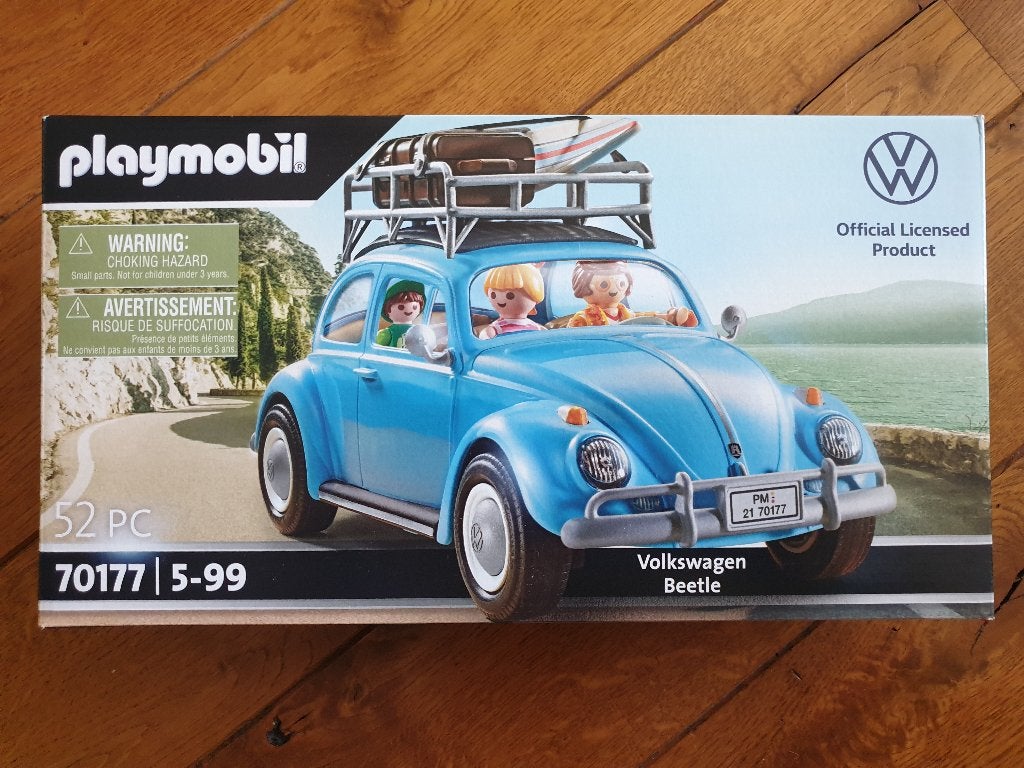 Playmobil VW 70177 Volkswagen Beetle/ Kever met surfplank, Ophalen of Verzenden, Nieuw, Complete set