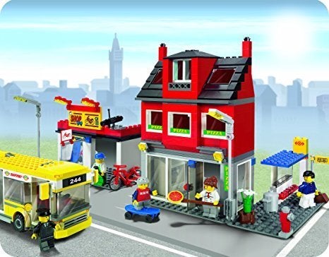 LEGO CITY 7641 Straathoek, City, Lego, Compleet, Ophalen of Verzenden