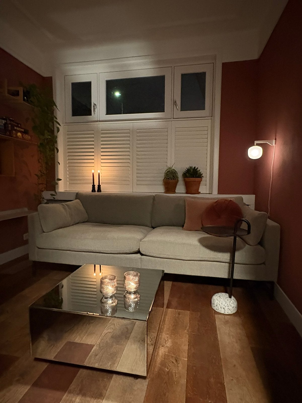 HKliving Mirror - Salontafel 60x60, Huis en Inrichting, Tafels | Salontafels, Ophalen, 50 tot 100 cm, Vierkant, 50 tot 100 cm