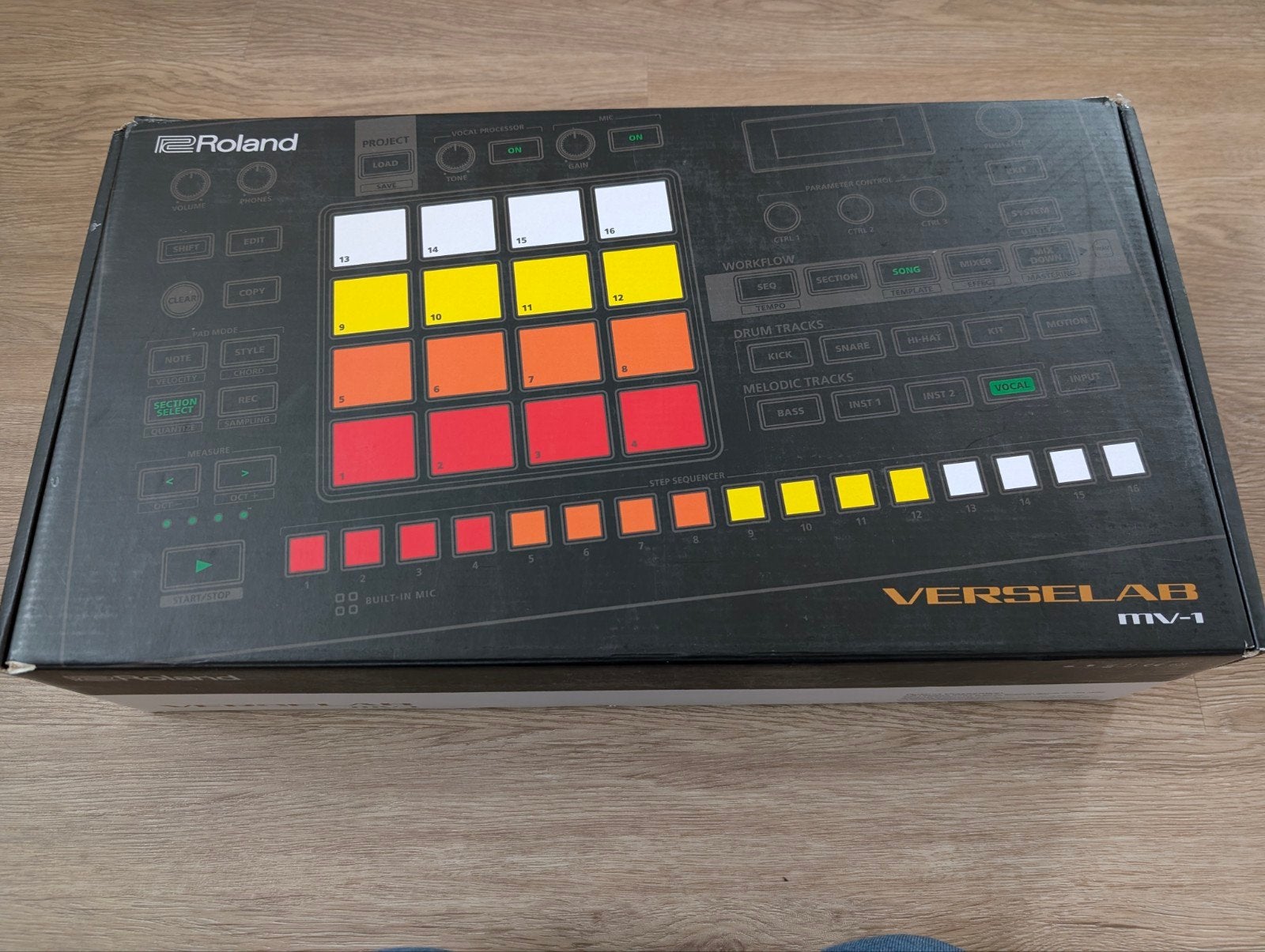 Roland MV-1 Groovebox (zo goed als nieuw) + Thomann hoes, Ophalen of Verzenden, Zo goed als nieuw, Roland