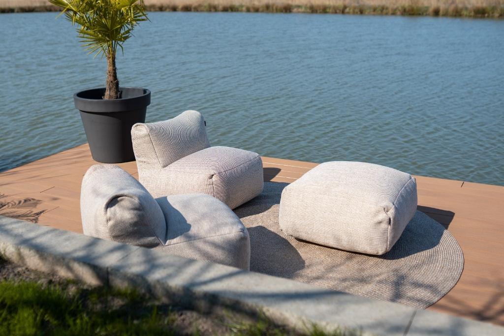 luxe Longesets all weather buiten stoel banken ligbed poef, Ophalen, Overige materialen, 6 zitplaatsen, Nieuw
