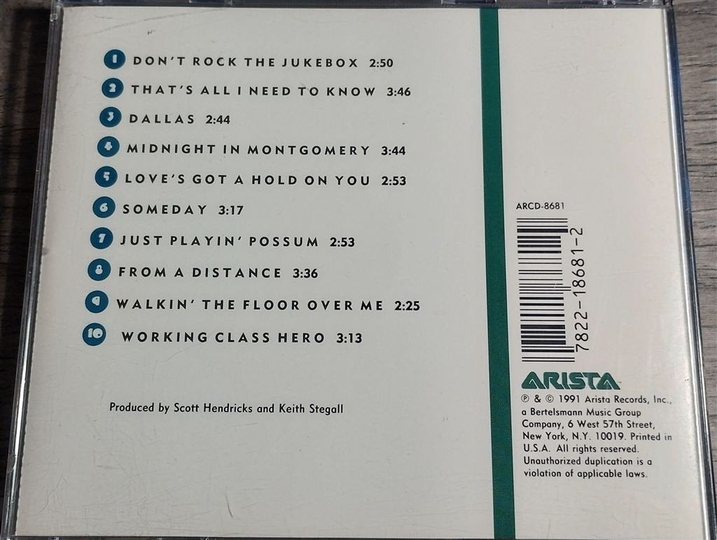 Alan Jackson – Don\'t Rock The Jukebox, Cd's en Dvd's, Ophalen of Verzenden, Zo goed als nieuw
