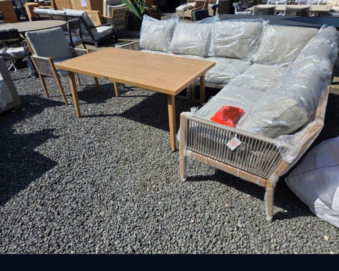 ALUMINIUM ONDERHOUDSVRIJE LOUNGESET GARDEN IMPRESSIONS, Ophalen, Nieuw