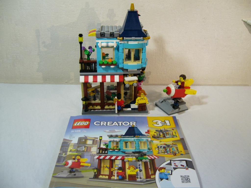 Lego Creator 31105 Townhouse Toy Store, Gebruikt, Lego, Ophalen of Verzenden, Compleet