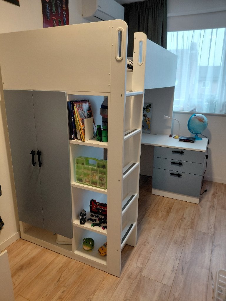 Hoogslaper IKEA Smastad, Ophalen, Gebruikt, Eenpersoons, 200 cm