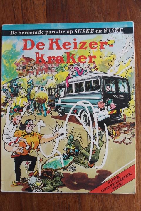 Suske en Wiske parodie -  De Keizerkraker (parodie) Activa, Boeken, Stripboeken, Gelezen, Eén stripboek, Ophalen of Verzenden