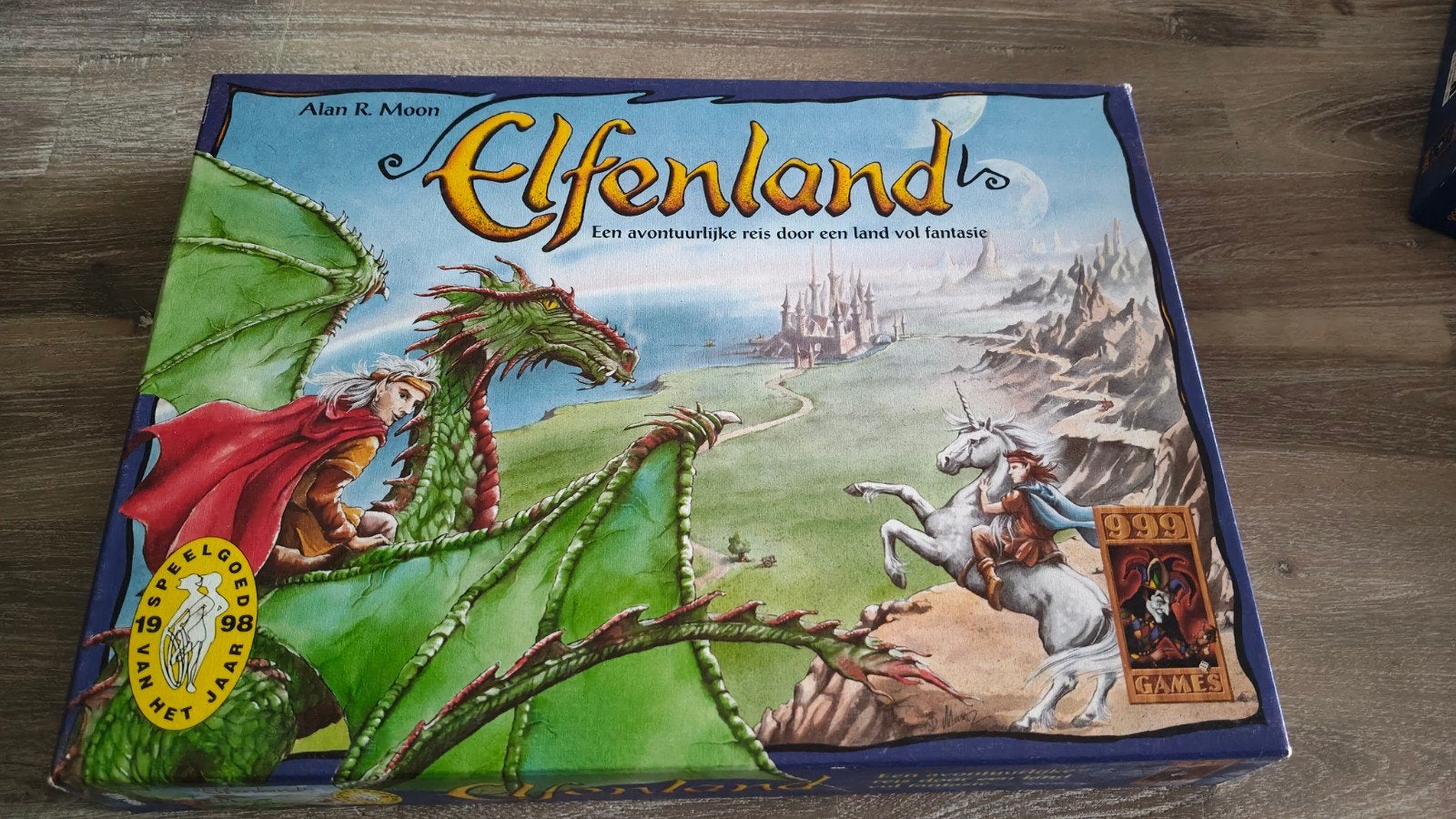 Elfenland Bordspel - Avontuurlijke Reis door Fantasieland, Drie of vier spelers, Ophalen of Verzenden, Gebruikt, 999 Games