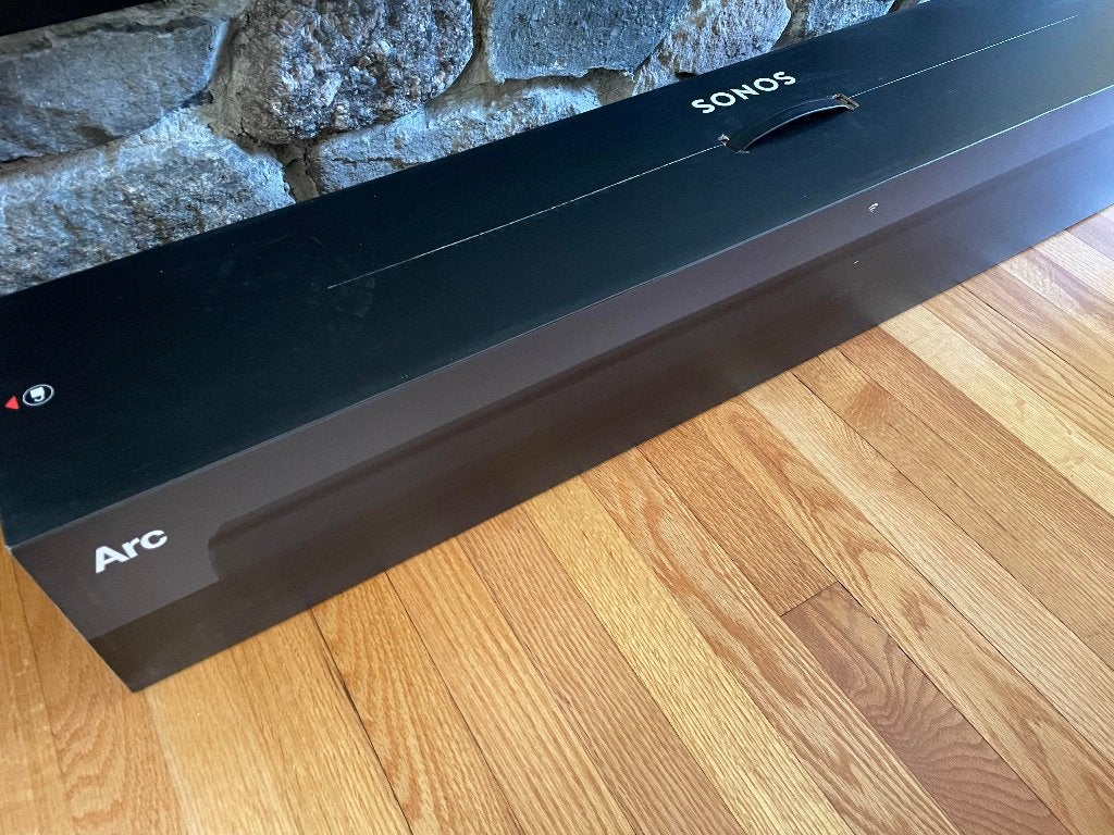Sonos Arc Smart Soundbar (Zwart) Nieuwstaat Originele Doos, Ophalen of Verzenden, Bluetooth, Zo goed als nieuw