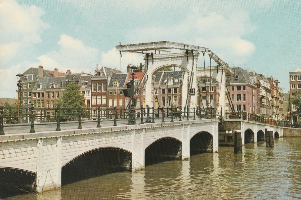 AMSTERDAM  Magere Brug Amstel, Verzamelen, Verzenden, 1960 tot 1980, Gelopen, Noord-Holland