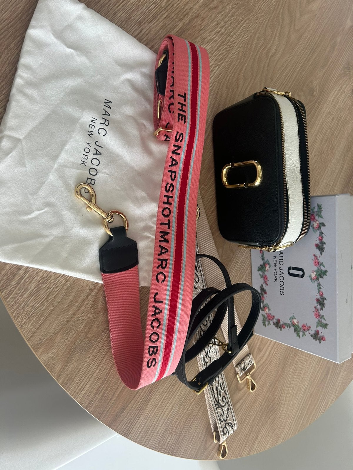 Marc Jacobs tasje, Verzenden, Zo goed als nieuw, Zwart, Schoudertasje