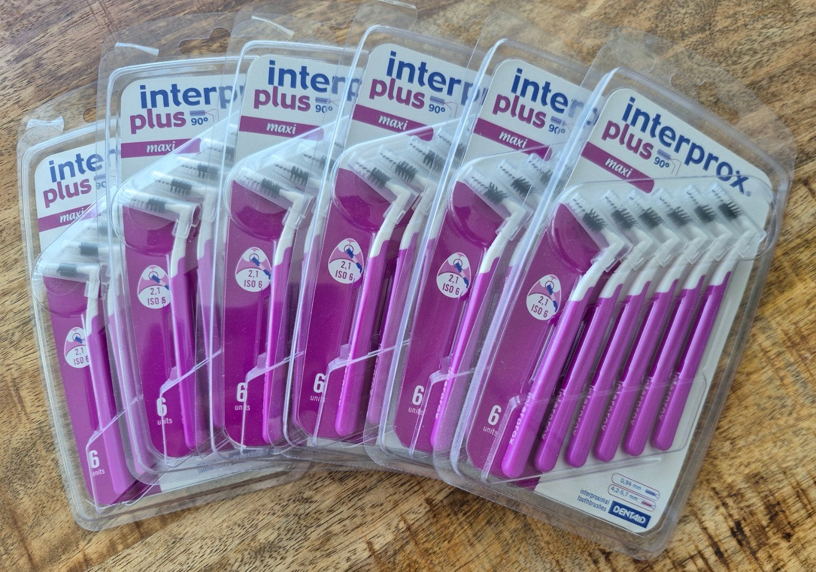Interprox Plus Maxi ragers 2.1mm (ISO 6) - 6x6 stuks, Ophalen