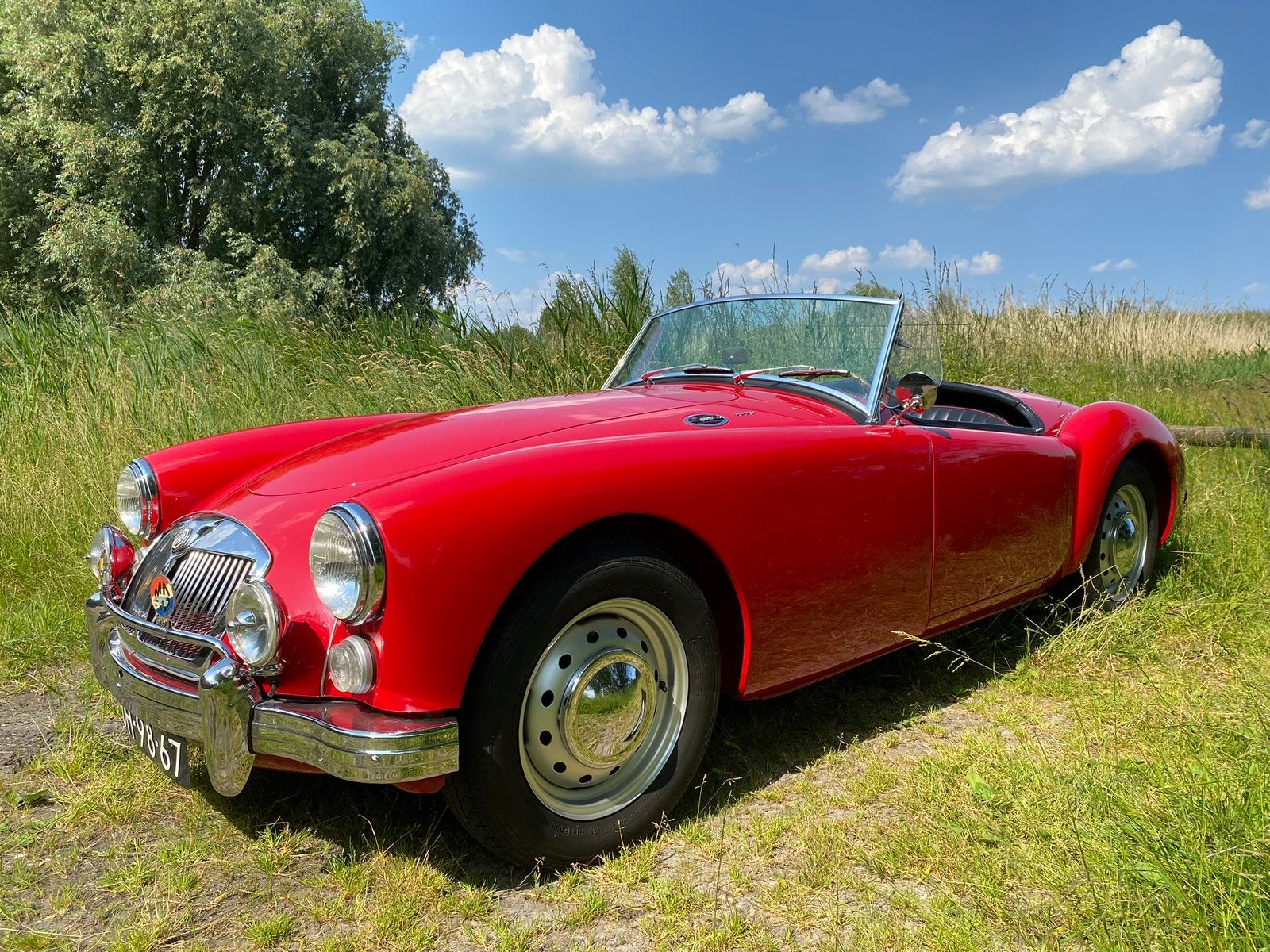 MG A 1600  1961, Auto's, Oldtimers, Achterwielaandrijving, 1600 cc, Particulier, Geïmporteerd