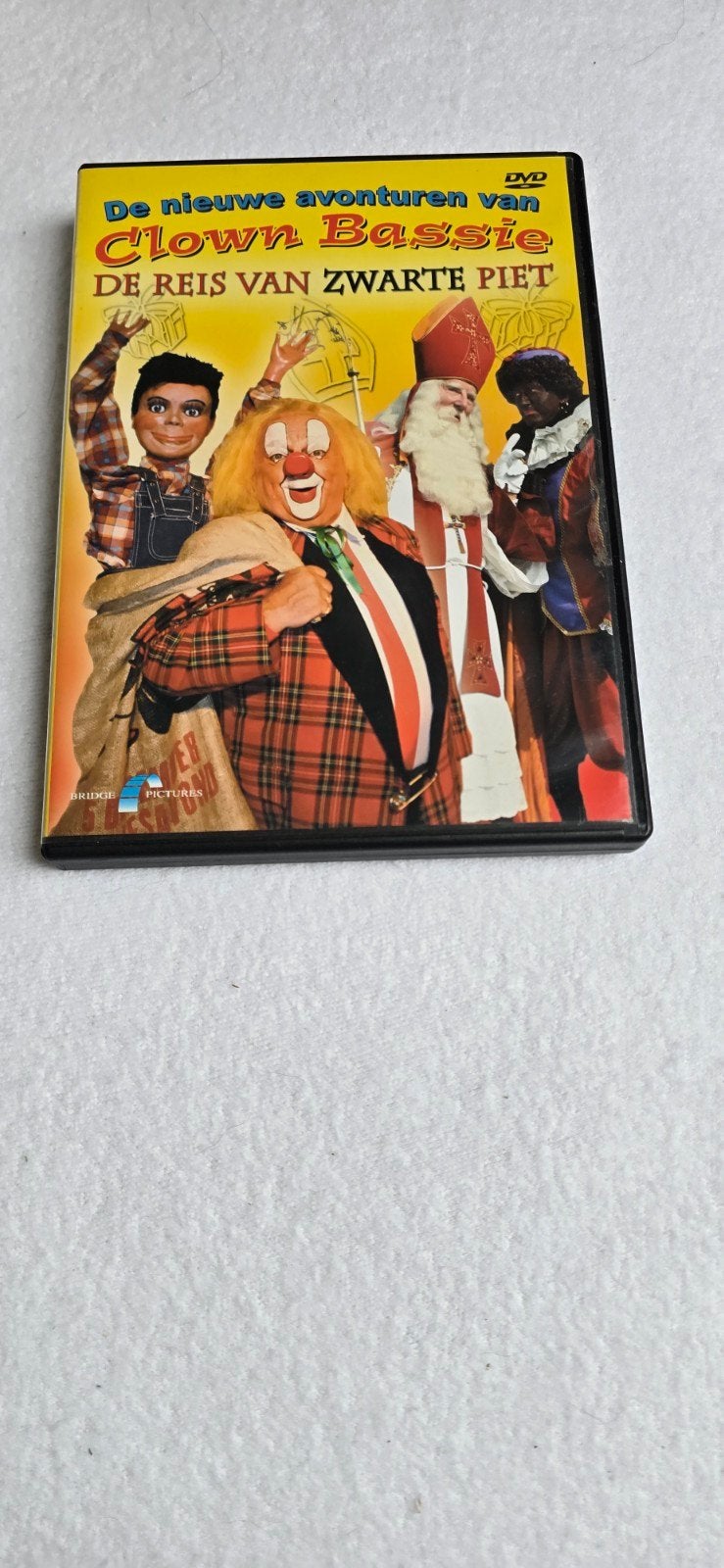 Clown Bassie: De Reis van Zwarte Piet DVD, Alle leeftijden, Familie, Film, Gebruikt