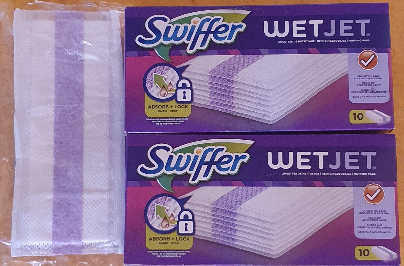 Swiffer WetJet Vloerreinigingsdoekjes - 21 stuks, Huis en Inrichting, Ophalen, Mop of Dweil