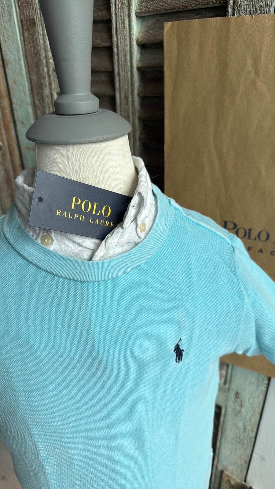 Schitterend RALPH LAUREN shirt size 5 / maat 110, Ophalen of Verzenden, Zo goed als nieuw, Shirt of Longsleeve, Polo Ralph Lauren