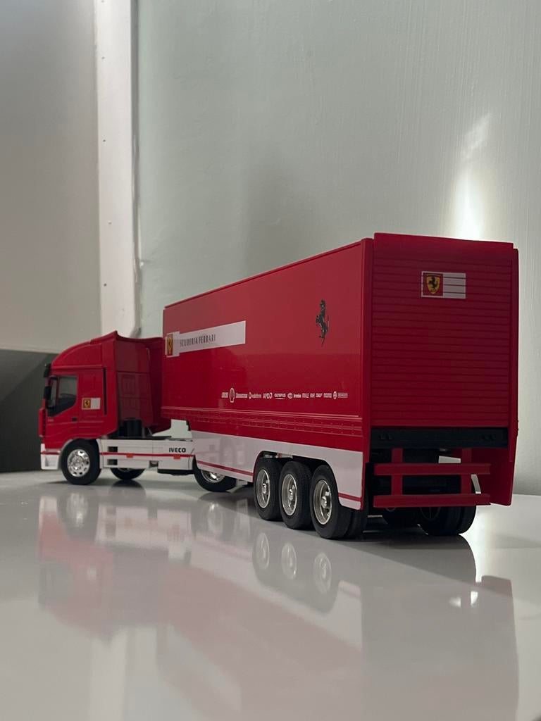 Ferrari Vrachtwagen Model - Scuderia Ferrari, Overige merken, Groter dan 1:32, Nieuw, Ophalen of Verzenden