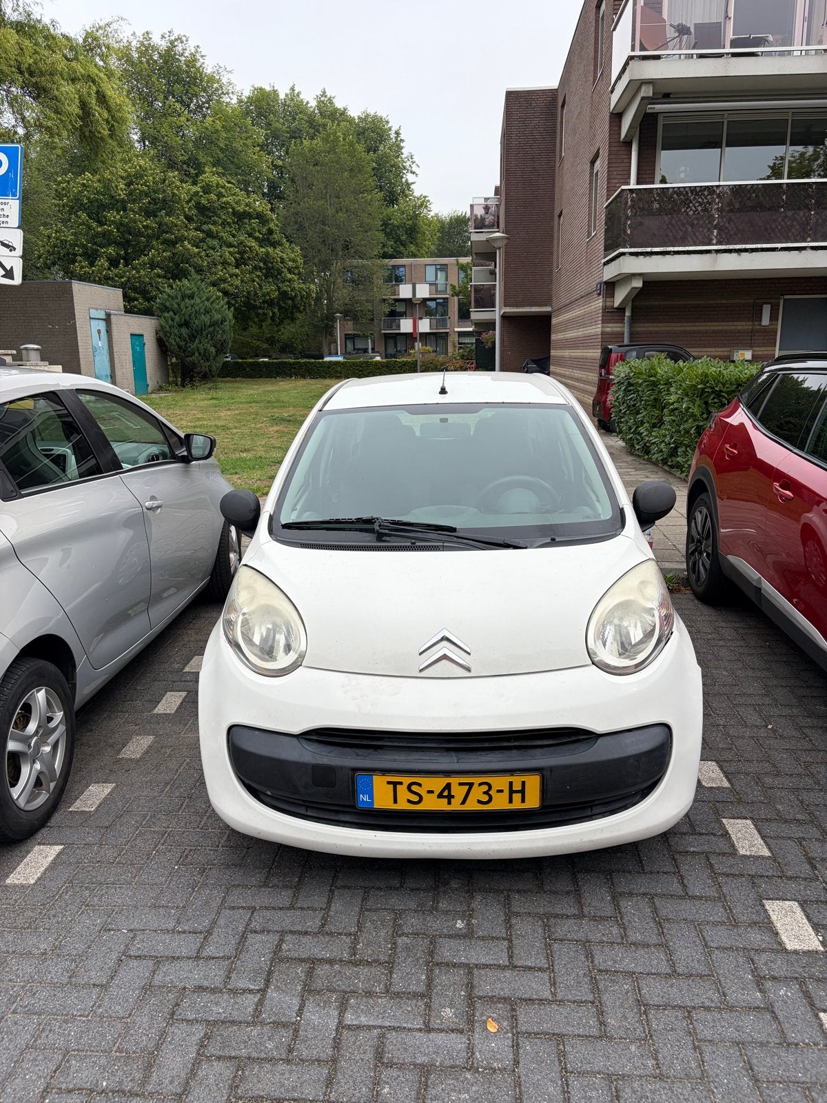 Citroën C1 1.0 5-DRS 2008 Wit, Voorwielaandrijving, 4 stoelen, C1, Handgeschakeld