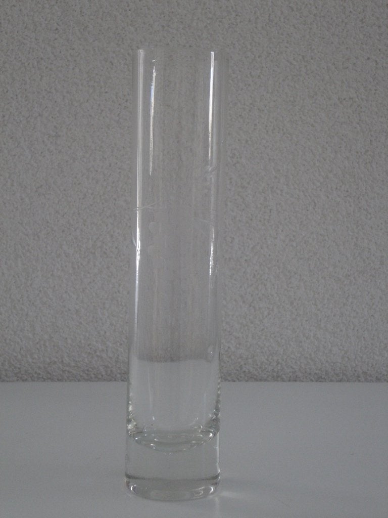 brocante glazen vaasje, Ophalen of Verzenden