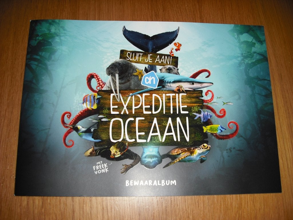 Expeditie Oceaan plaatjes  Ah, Verzamelen, Supermarktacties, Albert Heijn, Ophalen of Verzenden