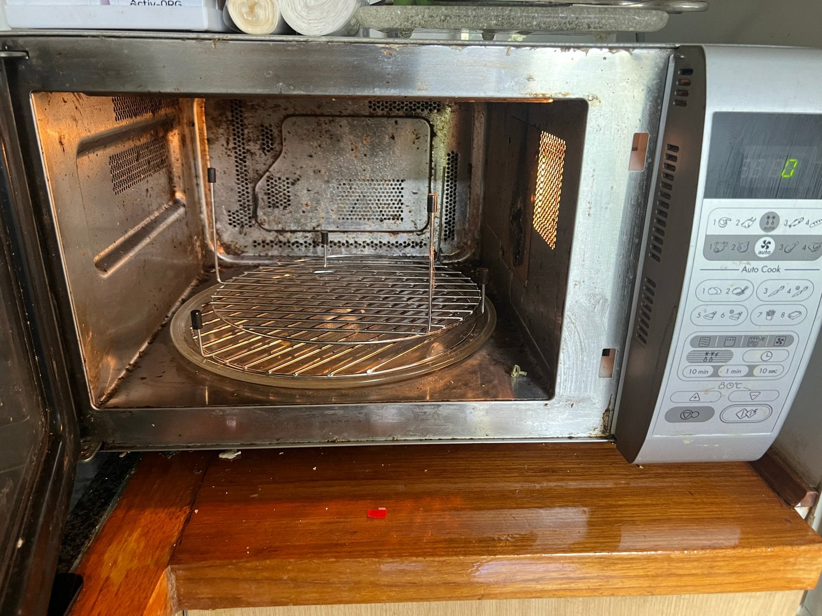 LG Combimagnetron - Gebruikt, Witgoed en Apparatuur, Ophalen, Combimagnetron, Gebruikt, Grill