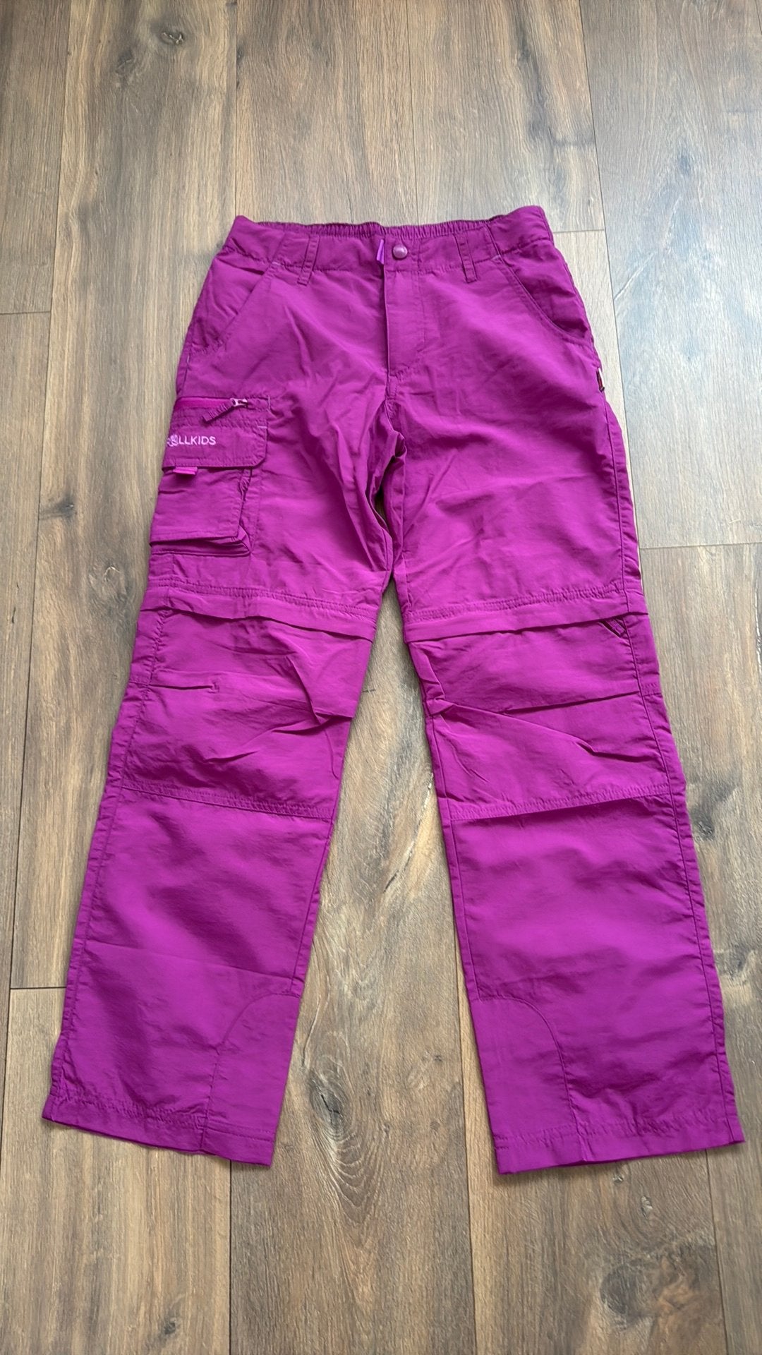 Afritsbroek 152 of outdoorbroek Trollkids zgan, Kinderen en Baby's, Ophalen of Verzenden, Zo goed als nieuw, Meisje, Broek