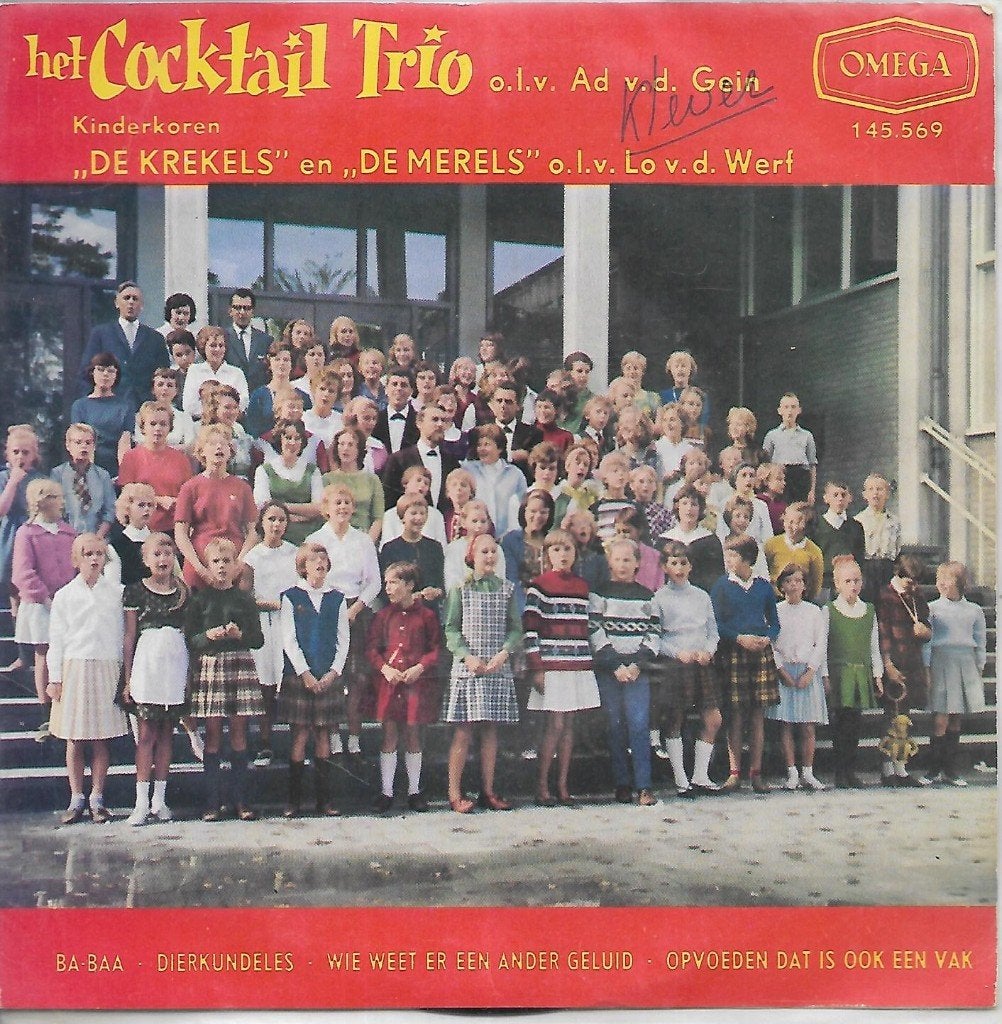 Het Cocktail Trio - Ba baa (EP), Gebruikt, 7 inch, Ophalen of Verzenden, EP