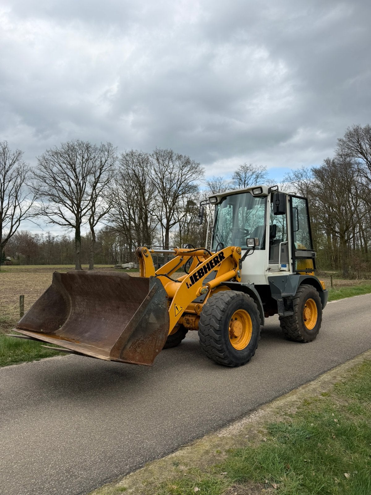 Liebherr 508 stereo wiellader shovel, Ophalen, Wiellader of Shovel