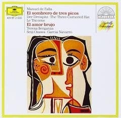 Manuel De Falla   El Sombrero De Tres Picos - El Amor Brujo, Gebruikt, Modernisme tot heden, Ophalen of Verzenden, Orkest of Ballet