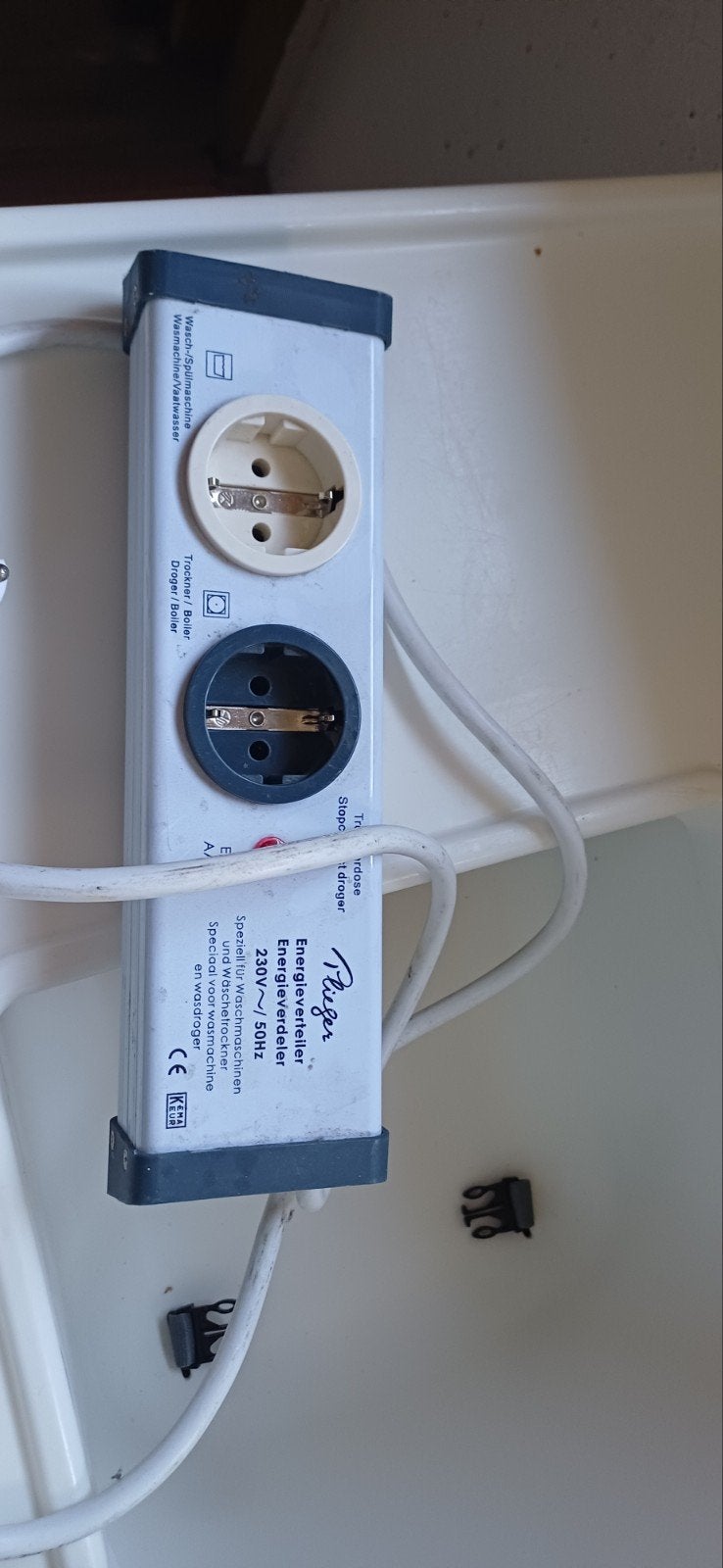 energieverdeler wasmachine/droger, Ophalen, Gebruikt