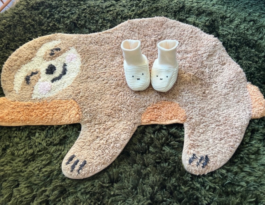 Nijntje baby sloffen gebreid wit, Ophalen of Verzenden, Nieuw, Jongetje of Meisje, Slofjes