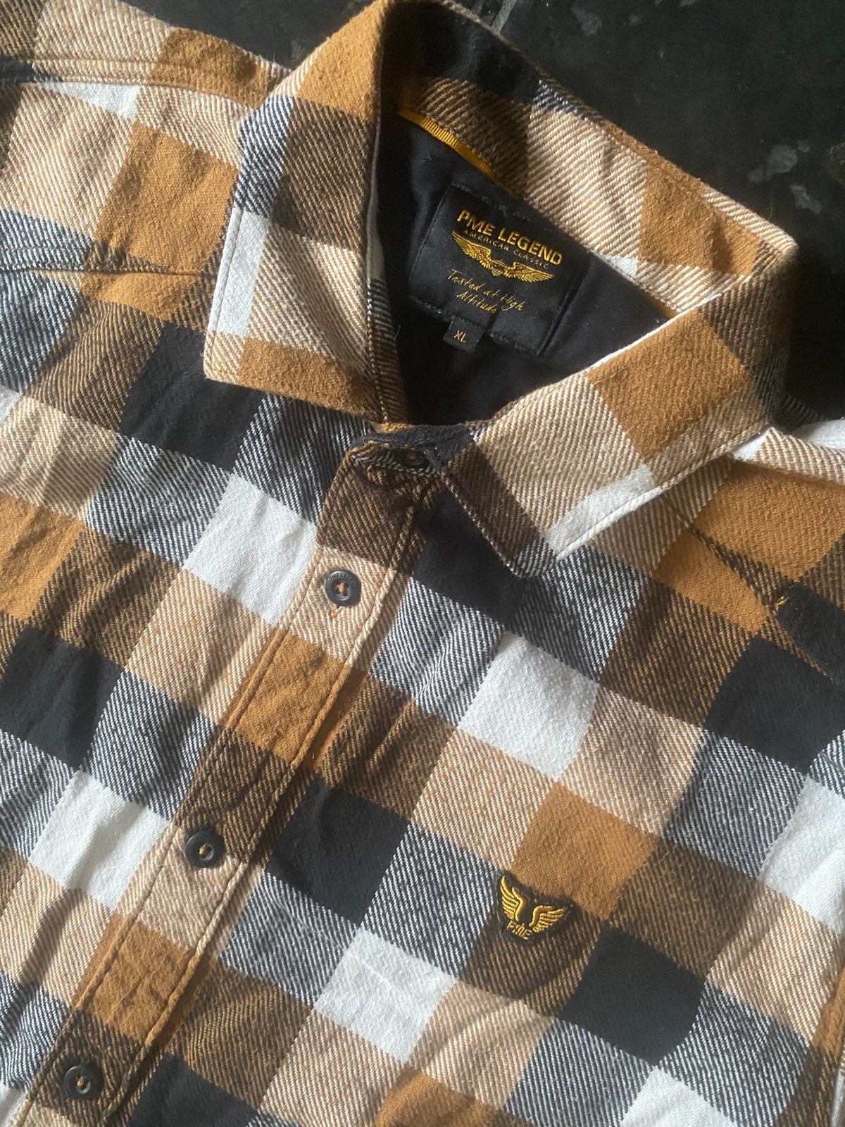 Pme legend overhemd blouse Flanel maat XL, ., Zo goed als nieuw, ., Halswijdte 43/44 (XL)