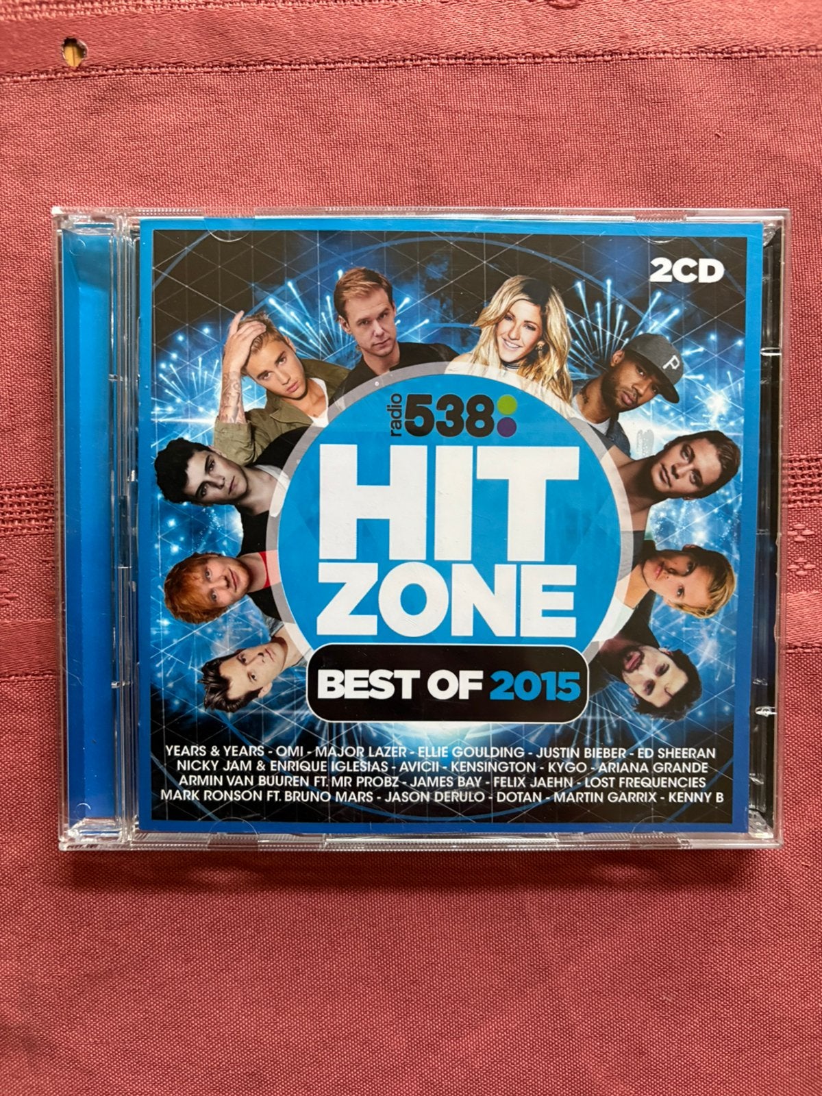 538 Hitzone - Best of 2015  2cd, Verzenden, Gebruikt, Pop, Verzamelalbum
