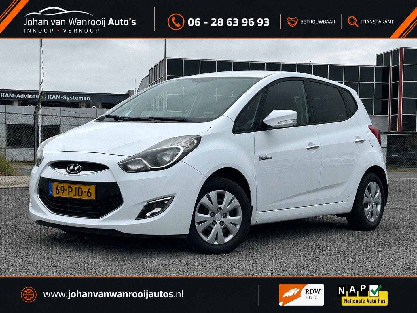 Hyundai Ix20 1.4i i-Motion/AIRCO/NIEUWE APK, Auto's, Hyundai, Voorwielaandrijving, Euro 5, Stof, Gebruikt