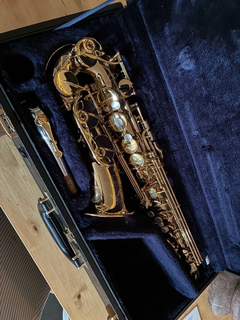 Yamaha YAS-82Z Custom, Ophalen of Verzenden, Zo goed als nieuw, Alt, Met koffer