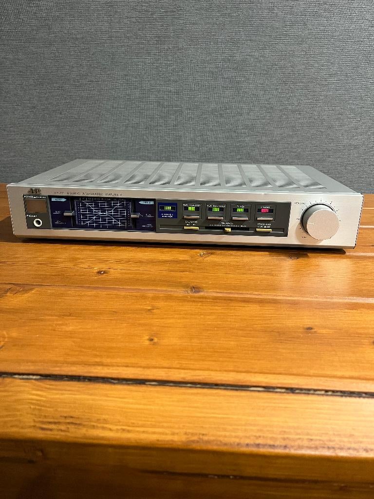 Vintage JVC A-K22 versterker met Phono / platenspeler ingang, Ophalen of Verzenden