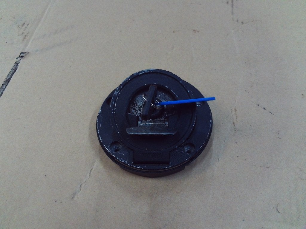 Tankdop Yamaha R1 bj 02-03 met een sleutel, Motoren, Ophalen of Verzenden, Gebruikt