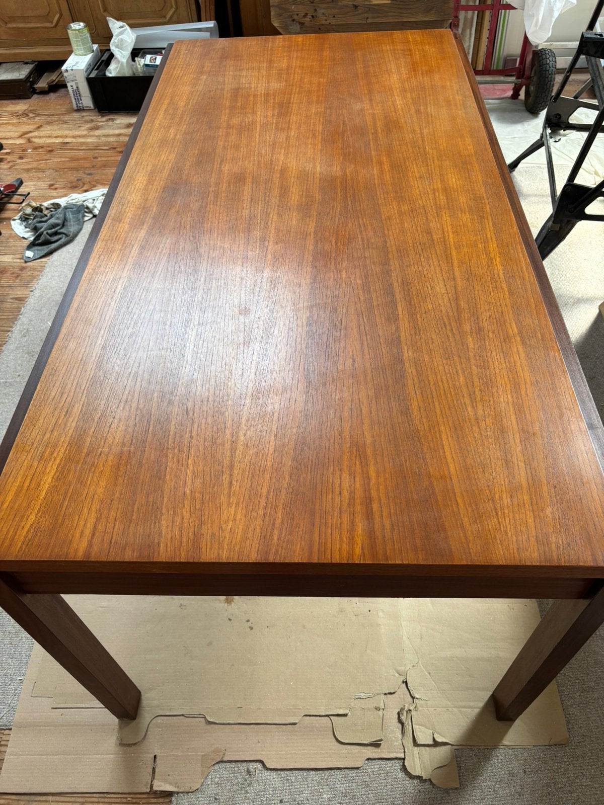 Vintage Pastoe eethoek met 4 stoelen, Ophalen of Verzenden