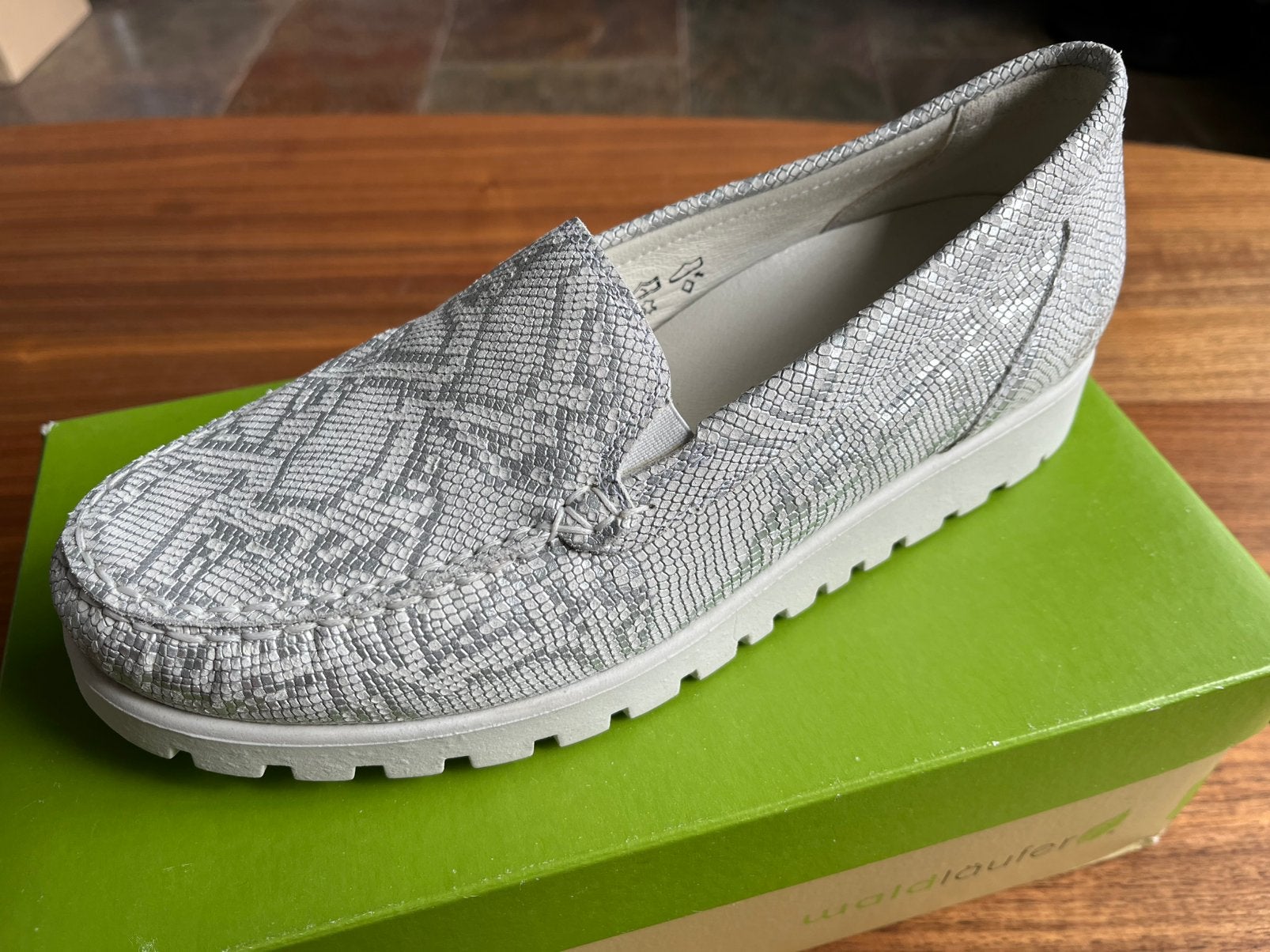 Waldläufer dames moccasin, Overige kleuren, Instappers, Ophalen of Verzenden, Zo goed als nieuw