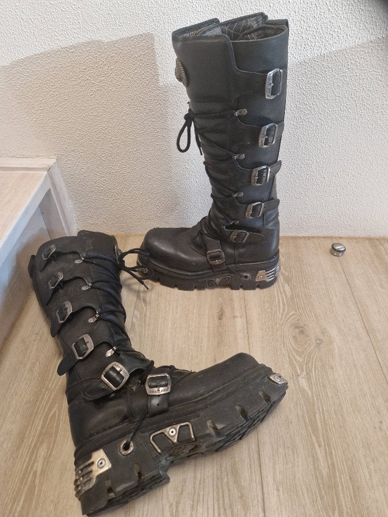 New Rock heren boots, Kleding | Heren, Schoenen, Zwart, Boots, Gedragen, New Rock