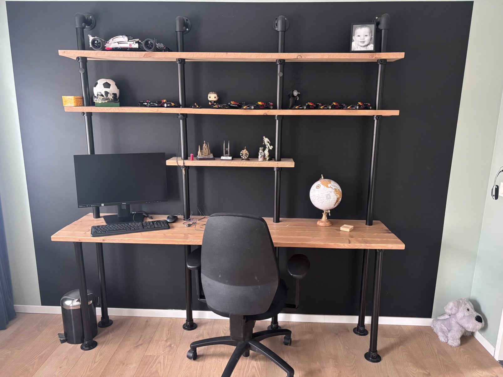 Bureau tienerkamer, Huis en Inrichting, Ophalen, In hoogte verstelbaar