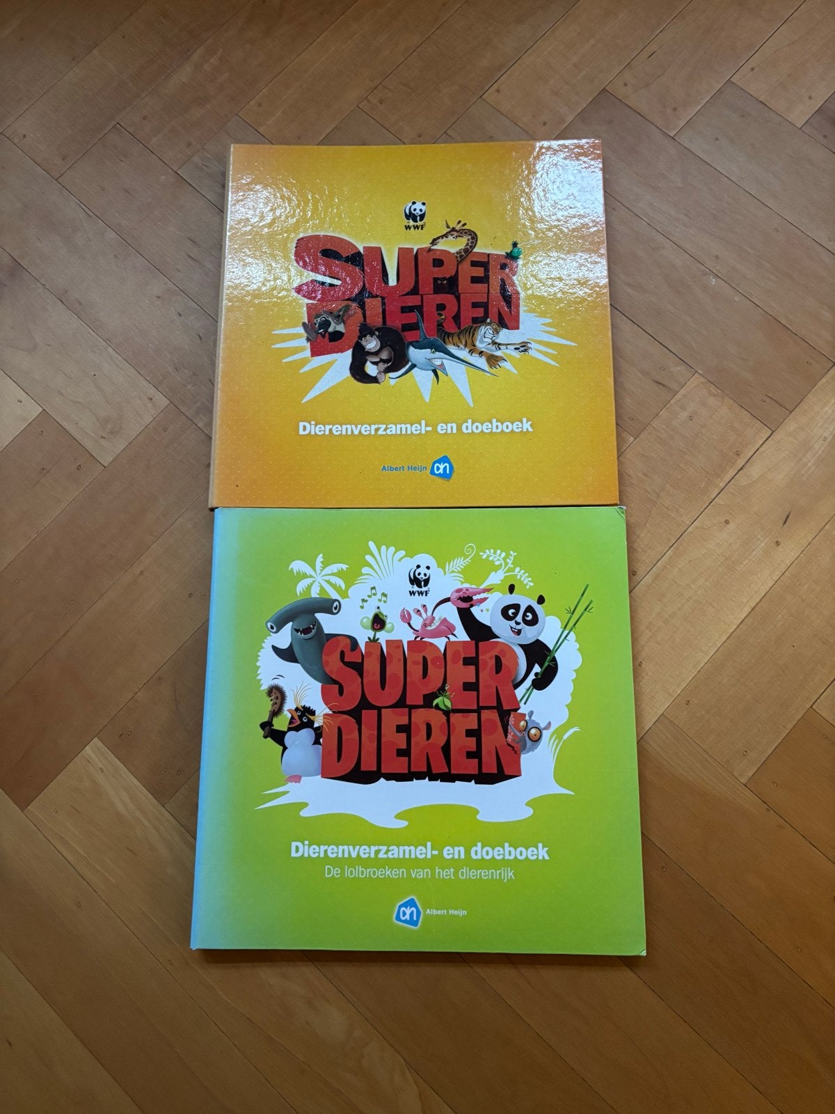 Superdieren Dierenverzamel- en doeboeken (2 stuks), Albert Heijn, Ophalen of Verzenden