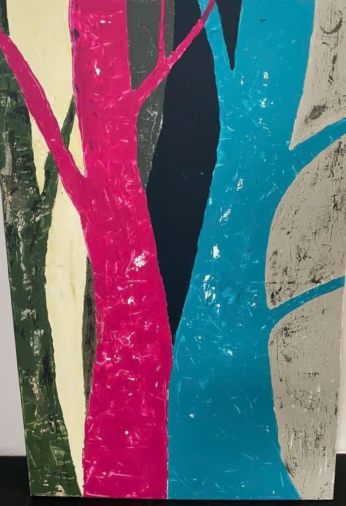 Acryl schilderijen, Ophalen