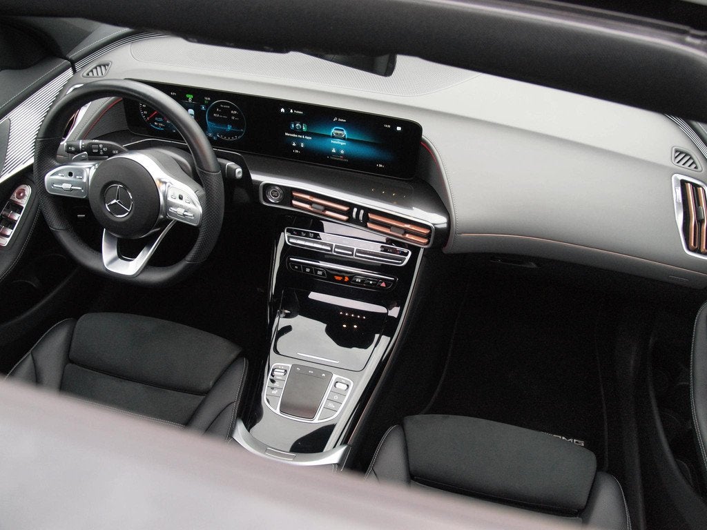 Mercedes-Benz EQC 400 4MATIC Business Solution AMG 80 kWh |, Auto's, Mercedes-Benz, Automaat, 660 min, Zwart, 80 kWh