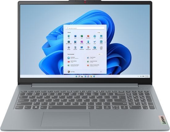 Lenovo Ideapad Slim 3 15AMN8 laptop, Zo goed als nieuw, SSD, Lenovo, 16 GB