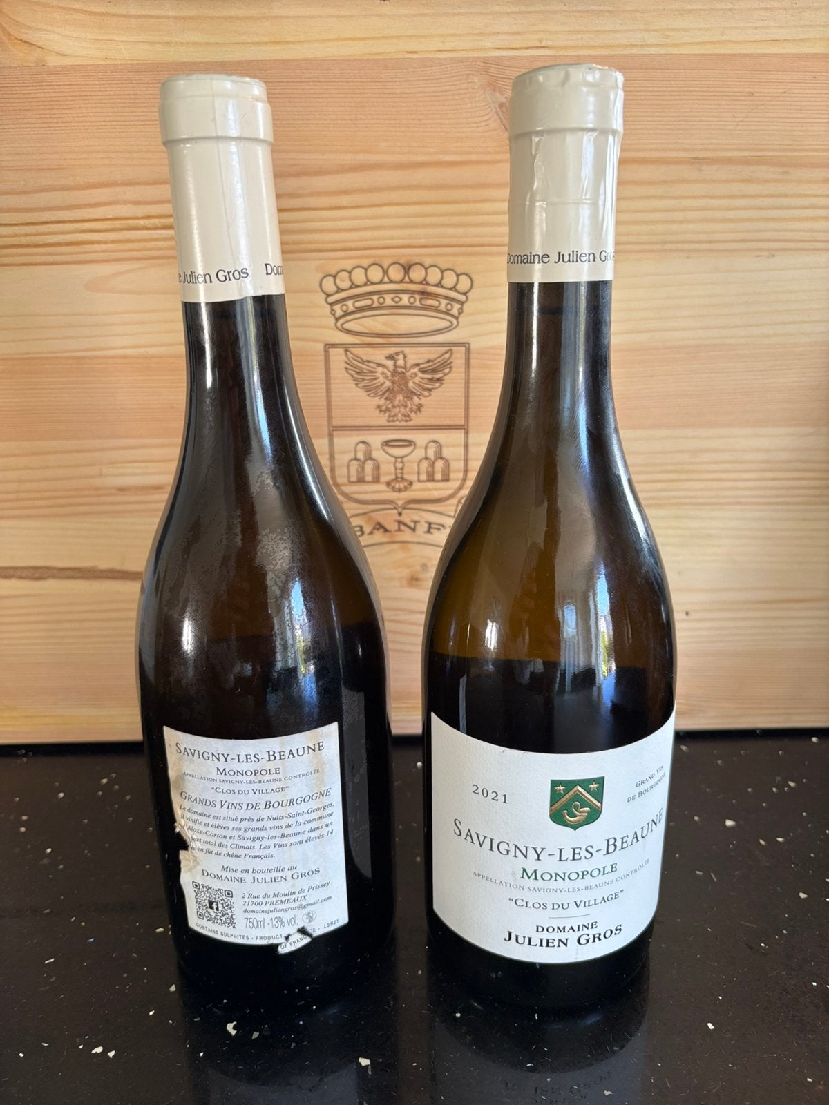 Domaine Julien Gros Savigny-Les-Beaune, Ophalen of Verzenden, Nieuw, Frankrijk, Witte wijn