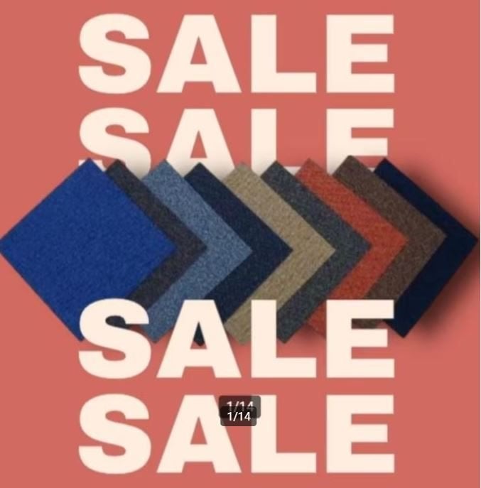 Tapijttegels- Tapijt - PVC SALE, Huis en Inrichting, Stoffering | Vloerbedekking, Ophalen of Verzenden, Nieuw, 75 m² of meer, Tapijttegels