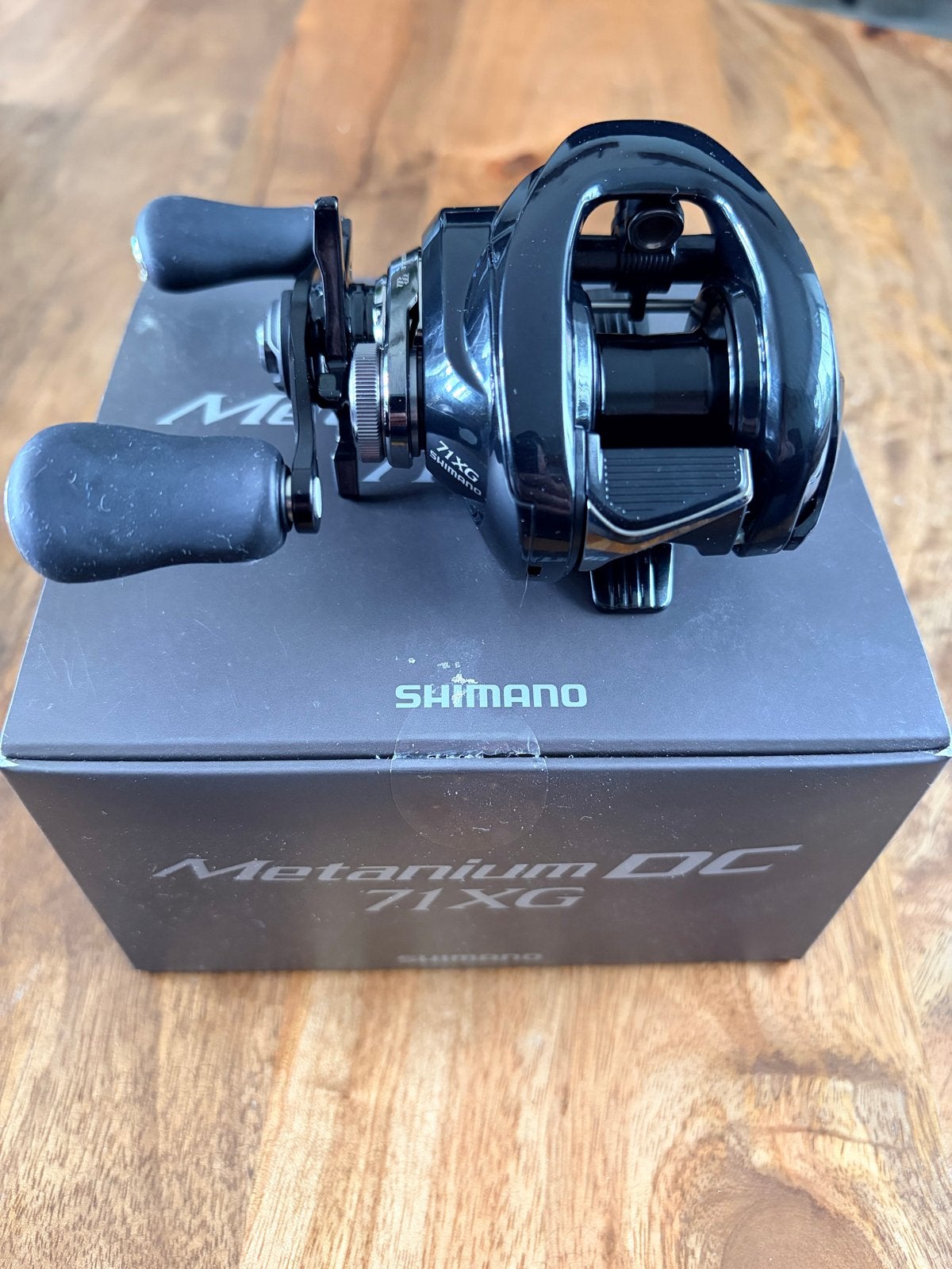 Shimano Metanium DC 71 XG - Zo goed als nieuw, Watersport en Boten, Ophalen of Verzenden, Zo goed als nieuw, Molen