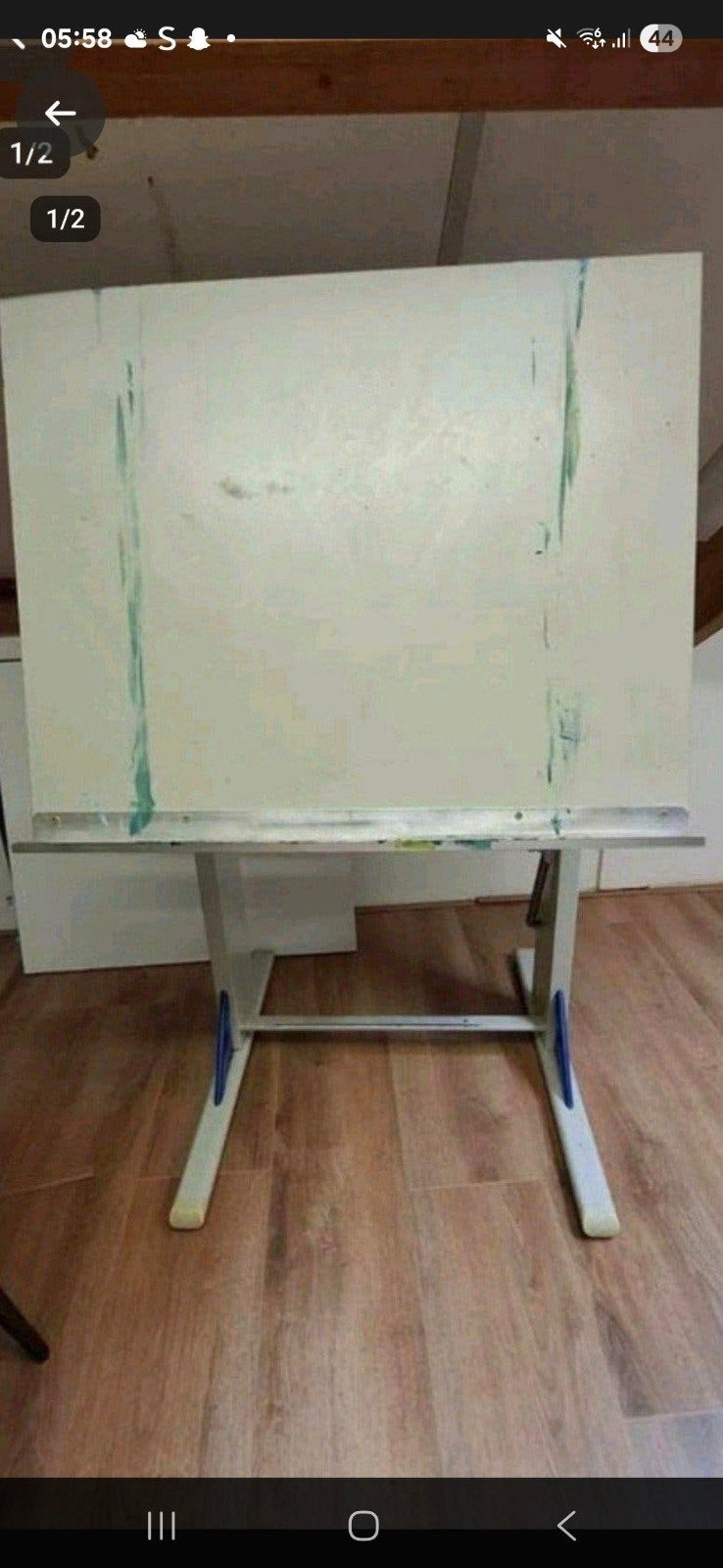 Tekentafel - Verstelbaar en Stevig GRATIS, Ophalen, Gebruikt, Minder dan 130 cm