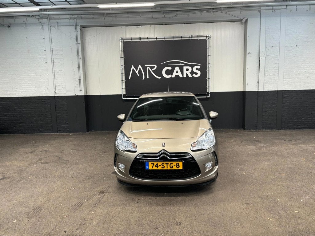 Citroen DS3 1.4 Chic airco/cruise, Auto's, Citroën, Voorwielaandrijving, Euro 5, Stof, Beige