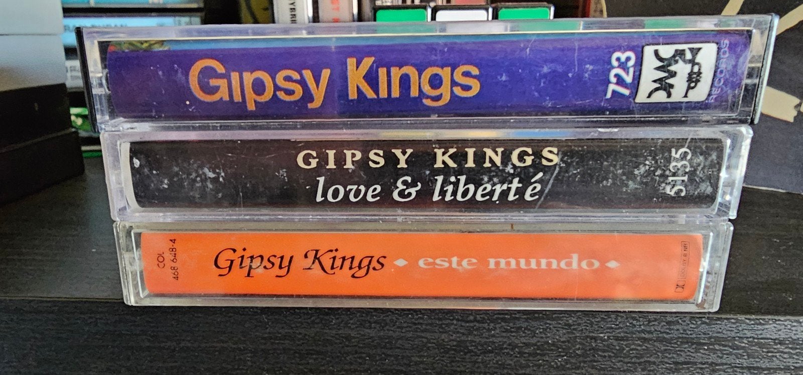 Gipsy Kings 3x cassettebandjes, Latin en Salsa, Gebruikt, 2 t/m 25 bandjes, Ophalen of Verzenden